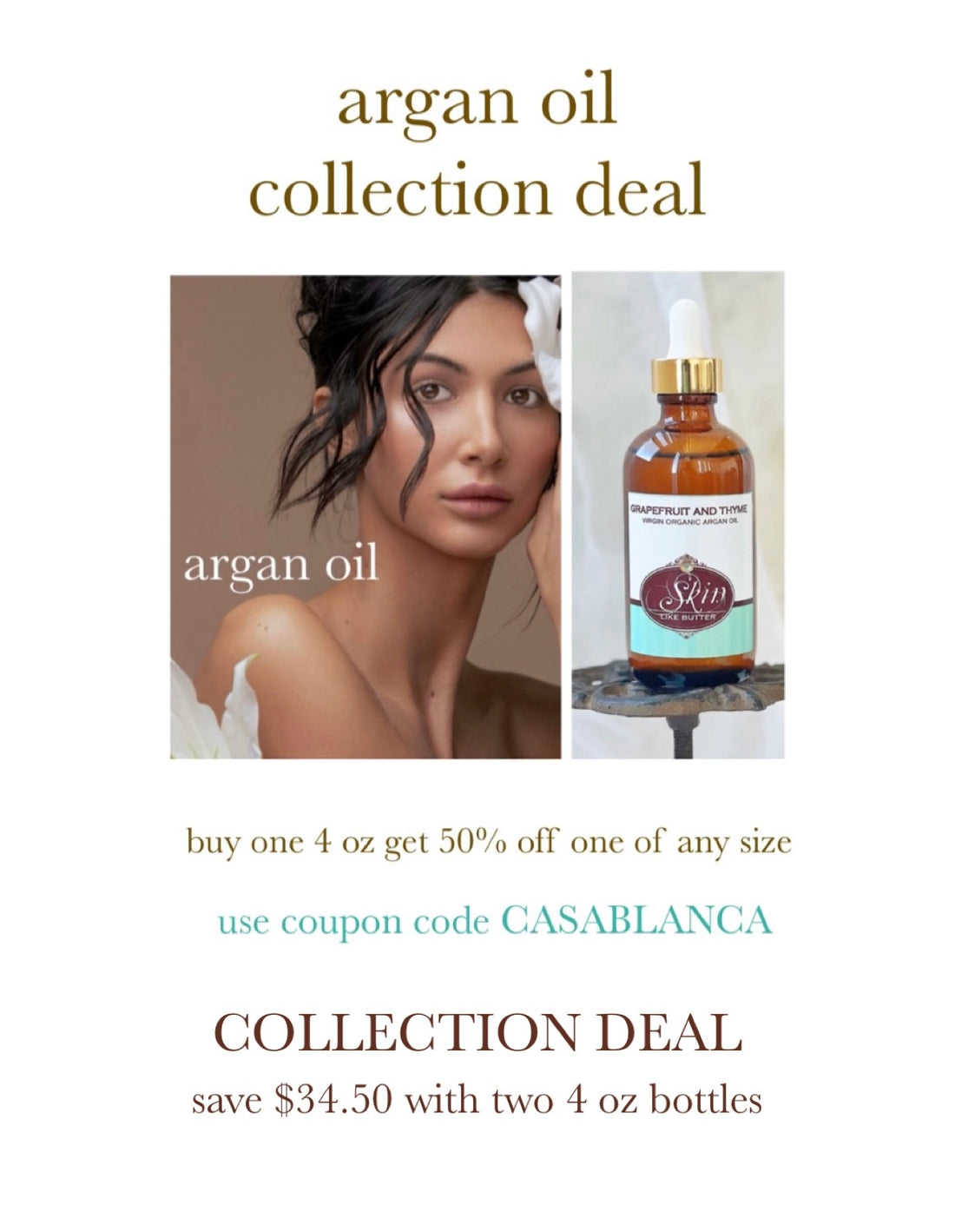 ARMOIRE SCENTED - Organic Virgin Argan Oil
