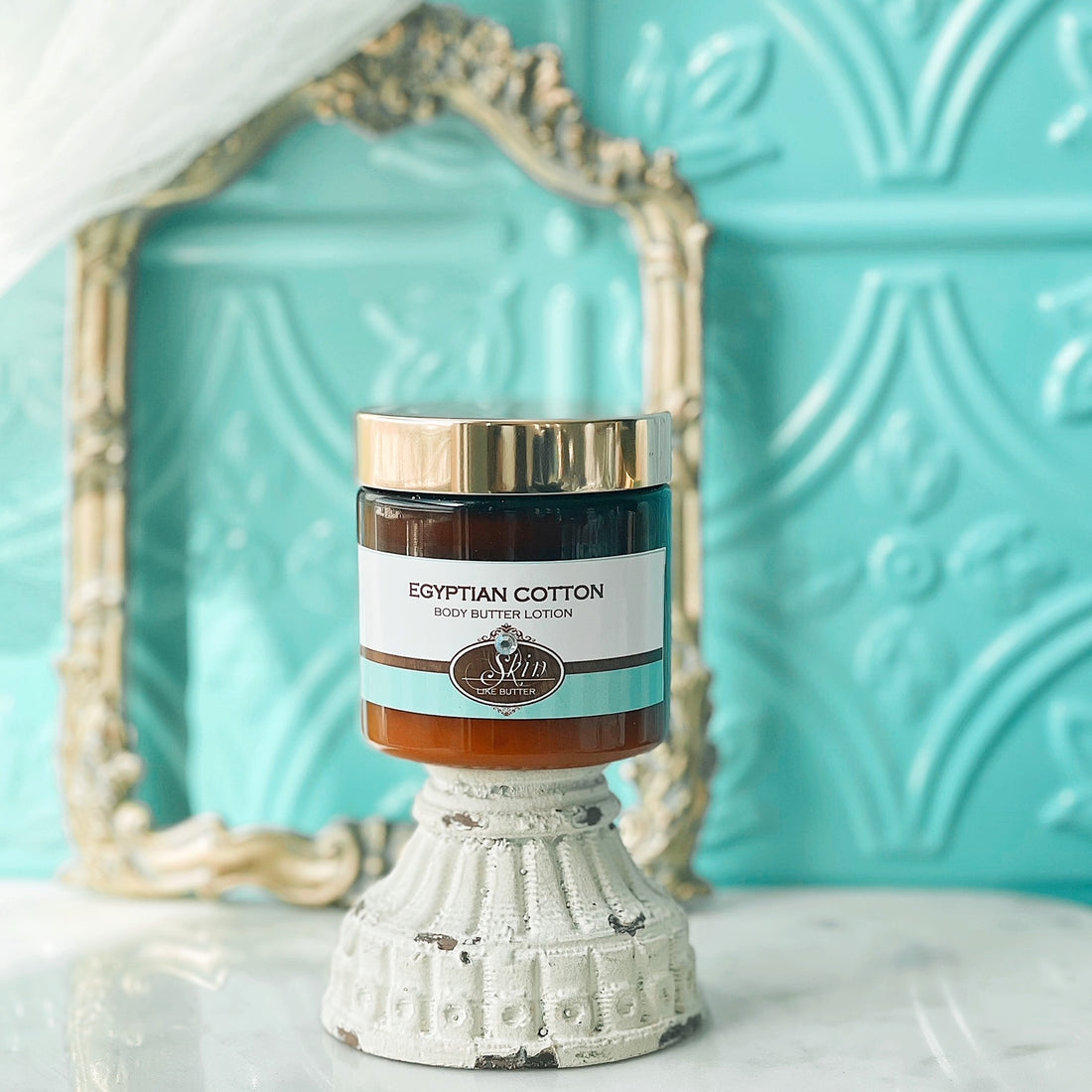 EGYPTIAN COTTON scented thick luxurious Body Butter in 2 oz to 16 oz jars or bottles