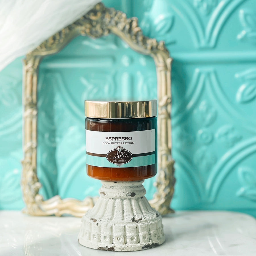 ESPRESSO  scented Body Butter in 2 oz to 16 oz jars or bottles