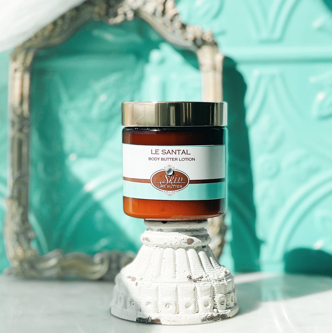 LE SANTALscented thick luxurious Body Butter in 2 oz to 16 oz jars or bottles