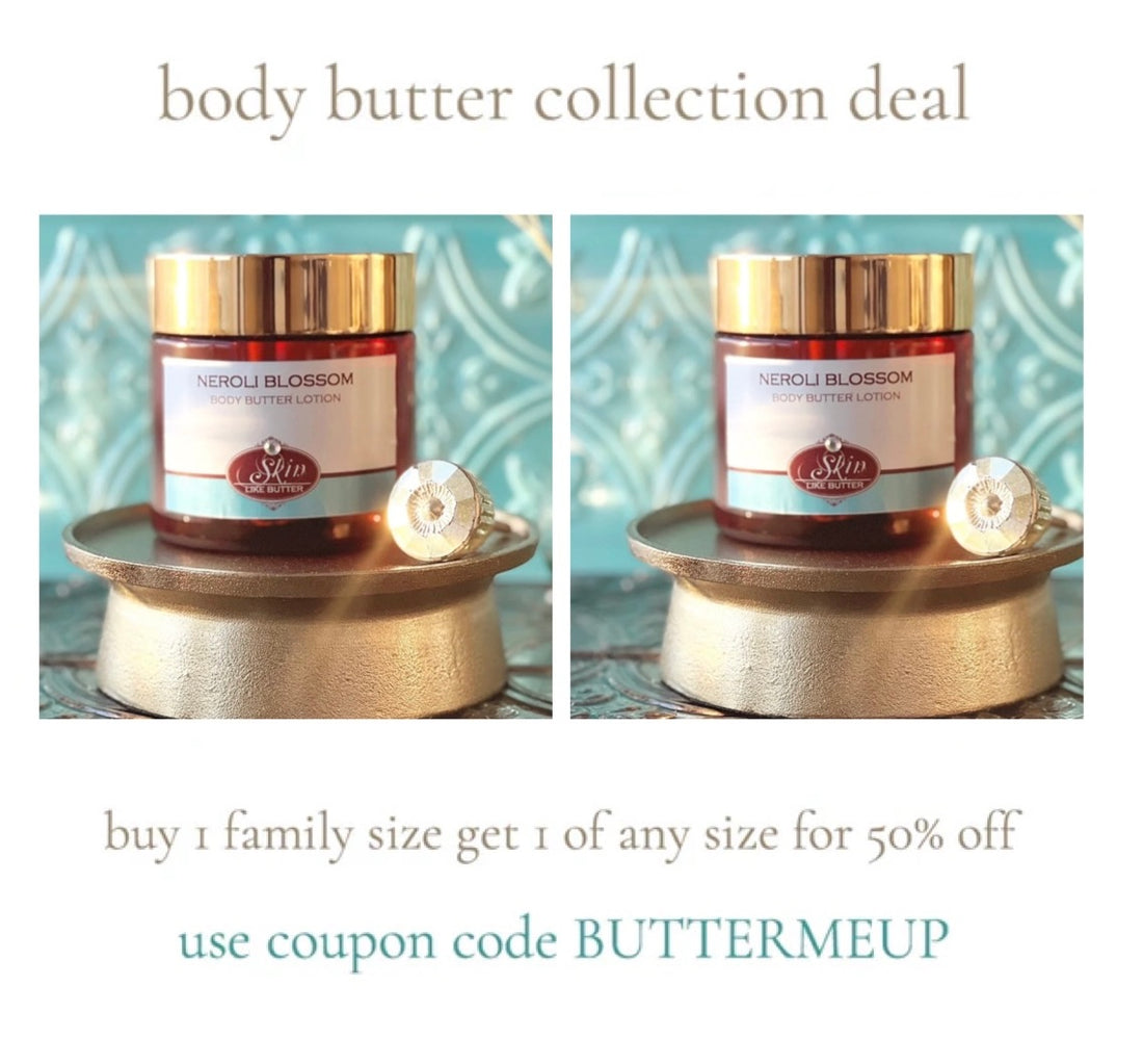 ROSE scented waterfree silicone free Vegan Body Butter