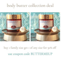 ROSE scented waterfree silicone free Vegan Body Butter
