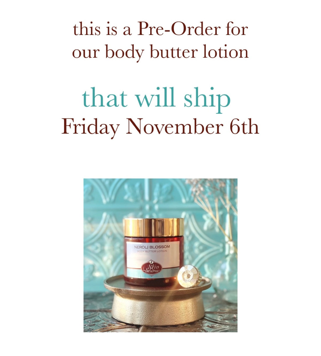 CREME BRULEE scented waterfree silicone free Vegan Body Butter