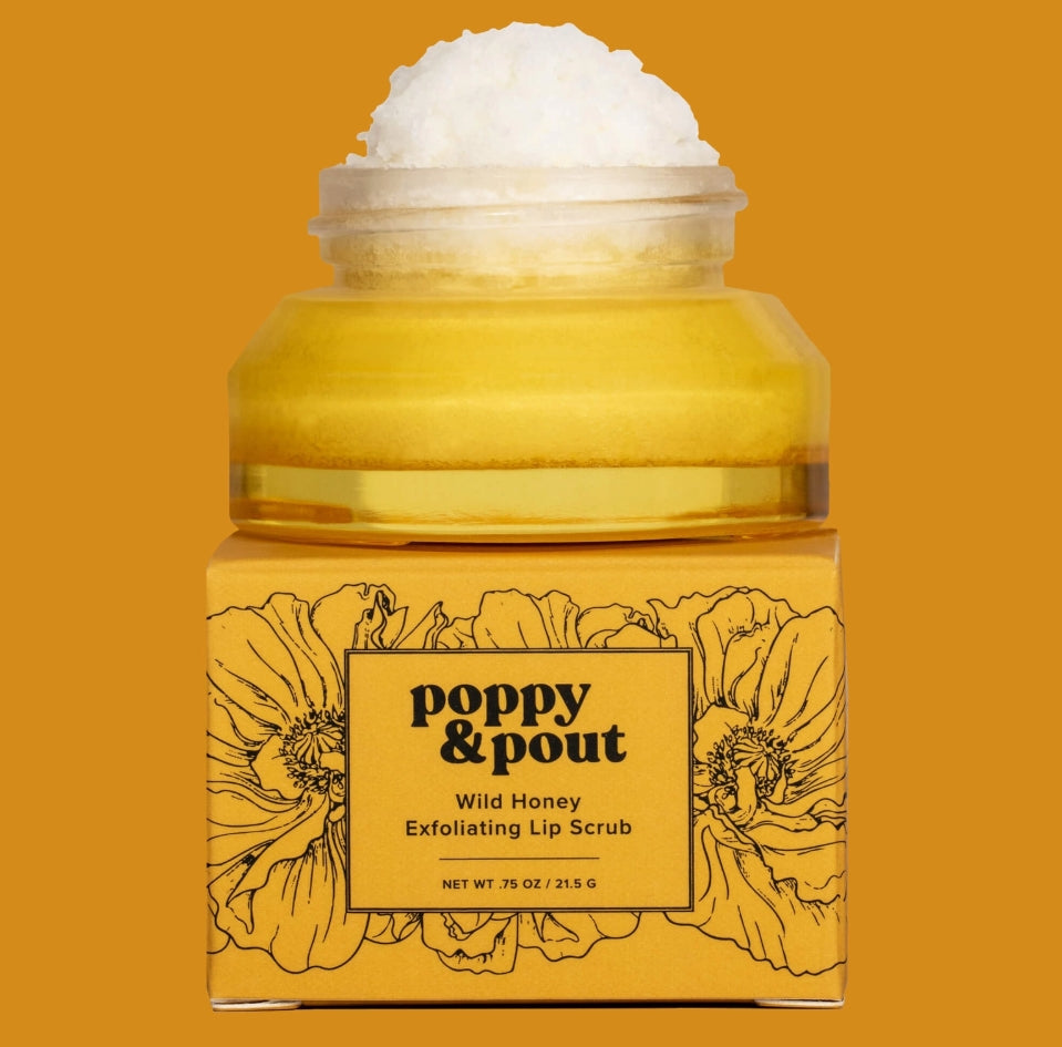 Skin Like Butter & Co boutique - Poppy & Pout Lip Scrub