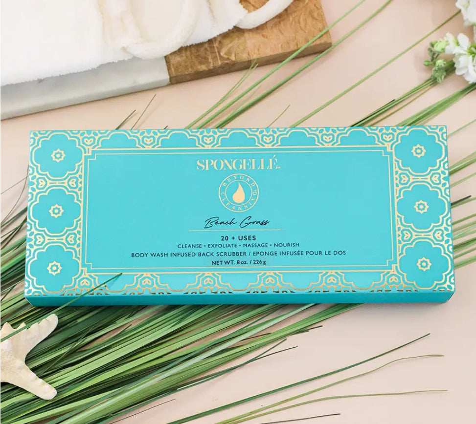 Skin Like Butter & Co boutique - Beach Grass Scented Body Wash infused Back Scrubber