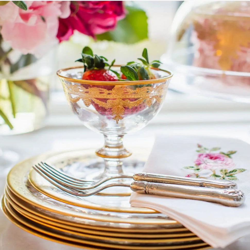Skin Like Butter & Co ~ Statement Pieces for your TEA ~ by Arte Italica & Crown Linen Designs