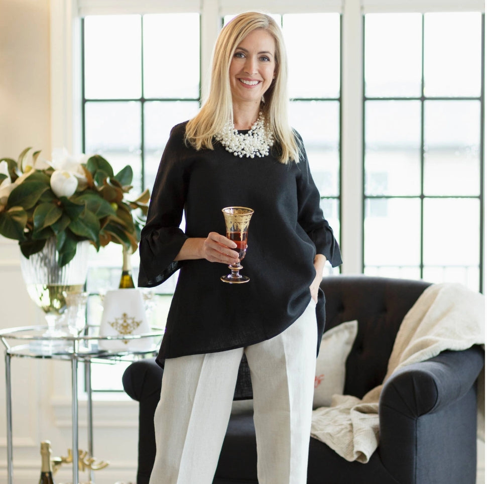 SKIN LIKE BUTTER & CO ~ LIFESTYLE - LINEN EASY ELEGANT TOP