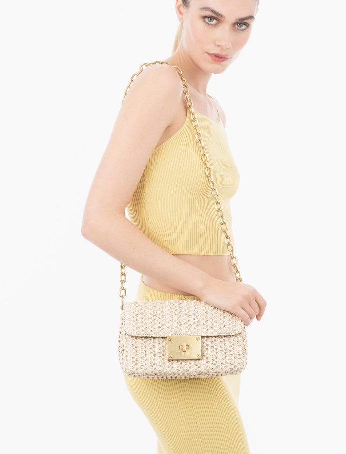 SKIN LIKE BUTTER & CO ~ LIFESTYLE - Eric Javits Raffia Resort Crossbody in Black or Cream