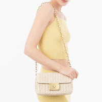 SKIN LIKE BUTTER & CO ~ LIFESTYLE - Eric Javits Raffia Resort Crossbody in Black or Cream