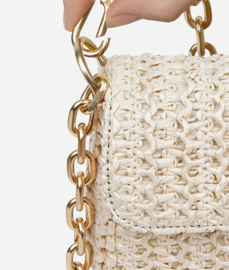 SKIN LIKE BUTTER & CO ~ LIFESTYLE - Eric Javits Raffia Resort Crossbody in Black or Cream