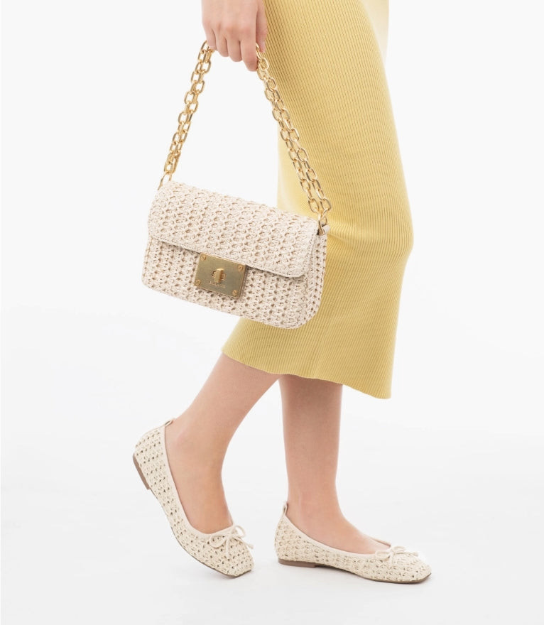 SKIN LIKE BUTTER & CO ~ LIFESTYLE - Eric Javits Raffia Resort Crossbody in Black or Cream