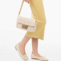 SKIN LIKE BUTTER & CO ~ LIFESTYLE - Eric Javits Raffia Resort Crossbody in Black or Cream