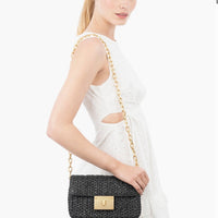 SKIN LIKE BUTTER & CO ~ LIFESTYLE - Eric Javits Raffia Resort Crossbody in Black or Cream
