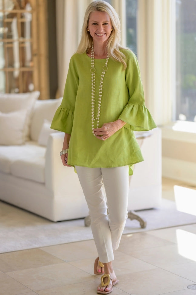 SKIN LIKE BUTTER & CO ~ LIFESTYLE - LINEN EASY ELEGANT TOP