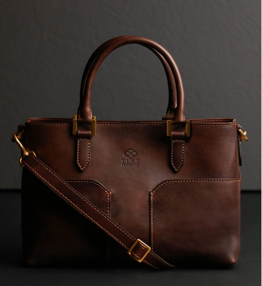 SKIN LIKE BUTTER & CO ~ LIFESTYLE - Timeless Elegance from Time Resistance hand dyed leather totes