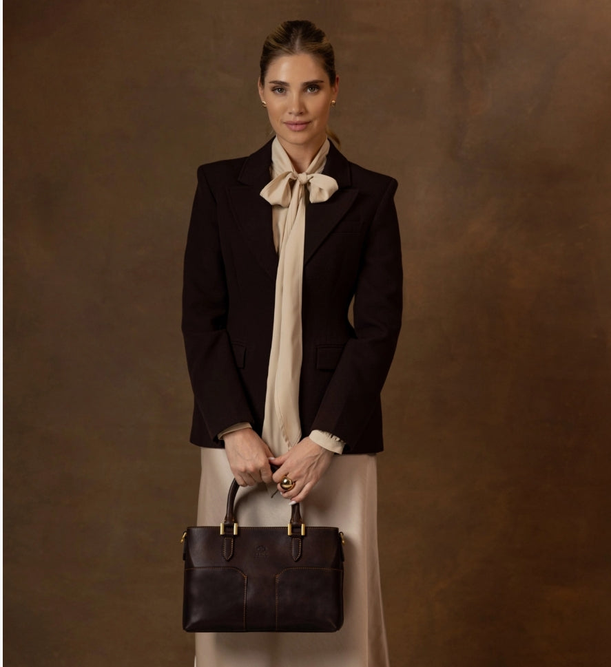 SKIN LIKE BUTTER & CO ~ LIFESTYLE - Timeless Elegance from Time Resistance hand dyed leather totes