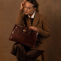 SKIN LIKE BUTTER & CO ~ LIFESTYLE - Timeless Elegance from Time Resistance hand dyed leather totes
