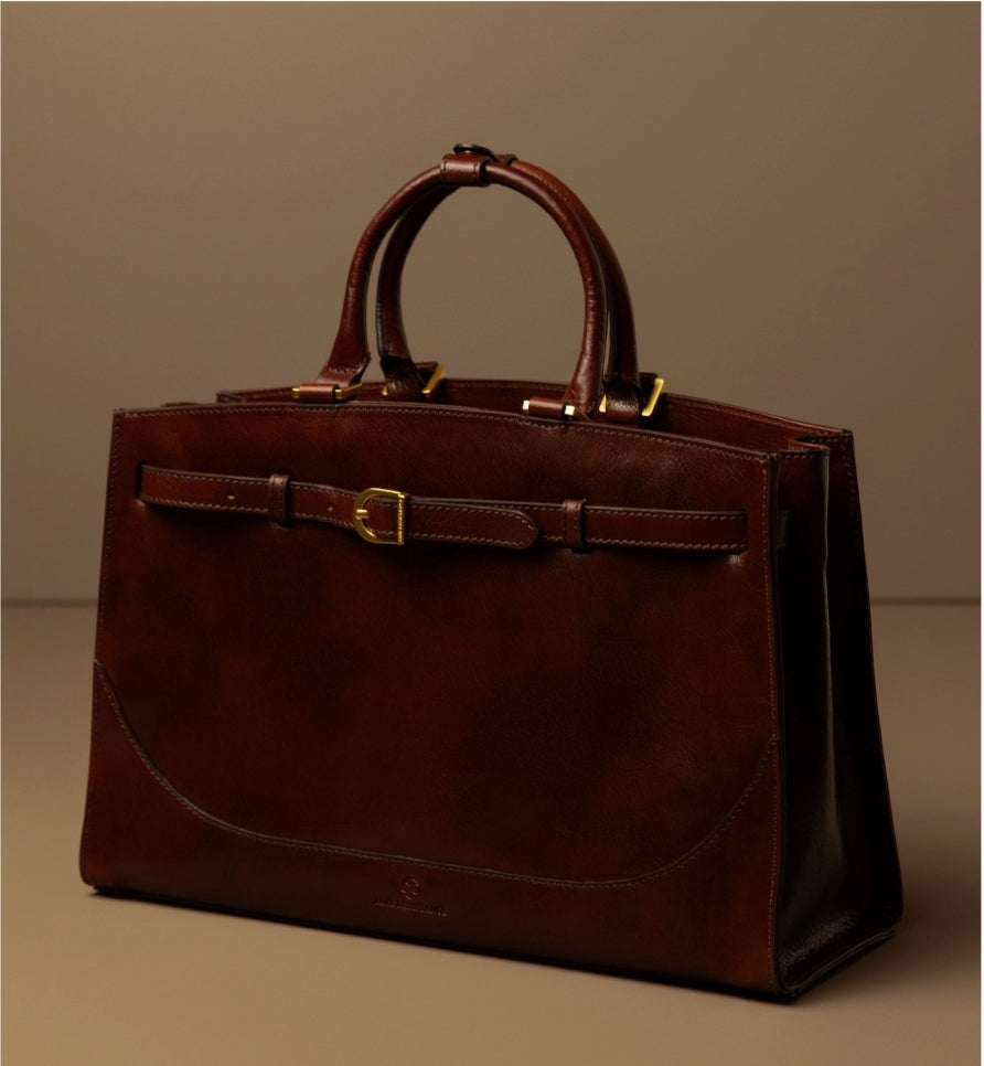 SKIN LIKE BUTTER & CO ~ LIFESTYLE - Timeless Elegance from Time Resistance hand dyed leather totes