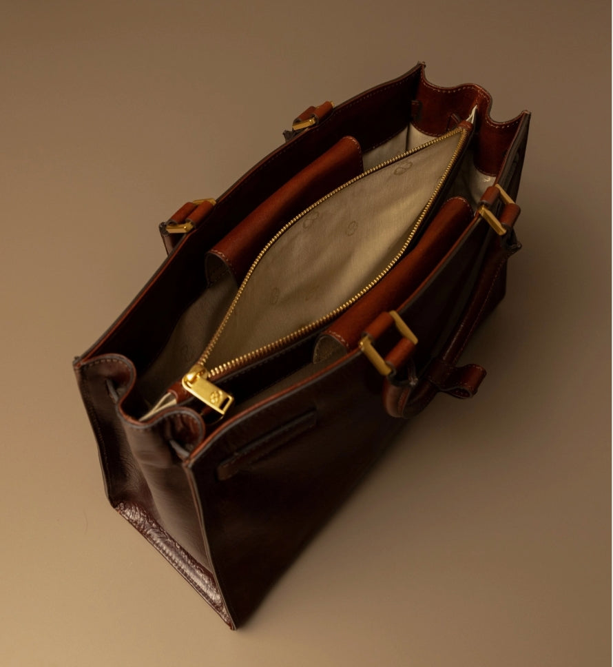 SKIN LIKE BUTTER & CO ~ LIFESTYLE - Timeless Elegance from Time Resistance hand dyed leather totes