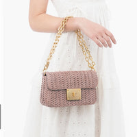 SKIN LIKE BUTTER & CO ~ LIFESTYLE - Eric Javits Raffia Resort Crossbody in Black or Cream