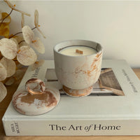 Skin Like Butter & Co LUX CANDLES - FANCY CONCRETE SOY CANDLES