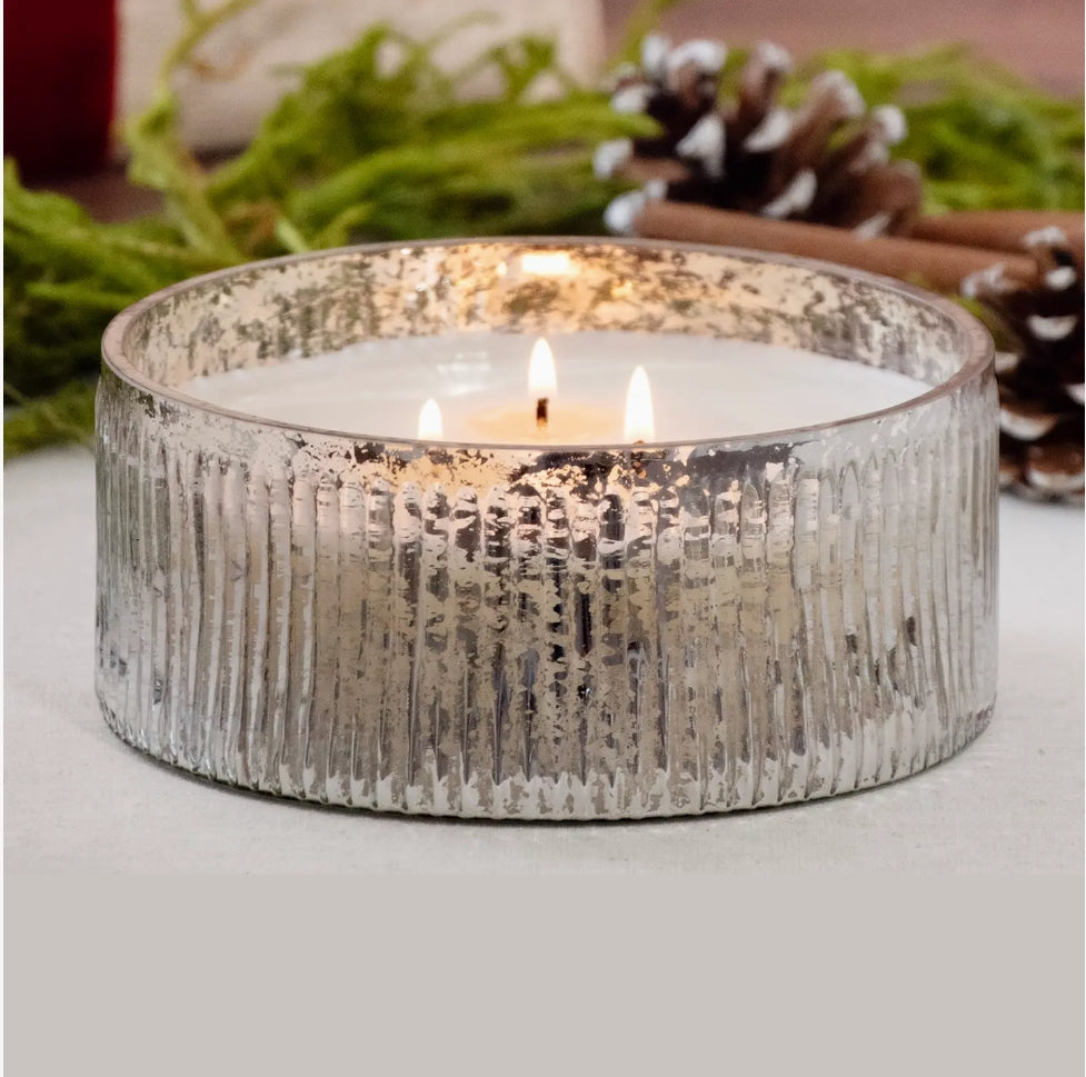 Skin Like Butter & Co - Tinsel Holiday Pedestal Candle