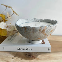 Skin Like Butter & Co LUX CANDLES - FANCY CONCRETE SOY CANDLES