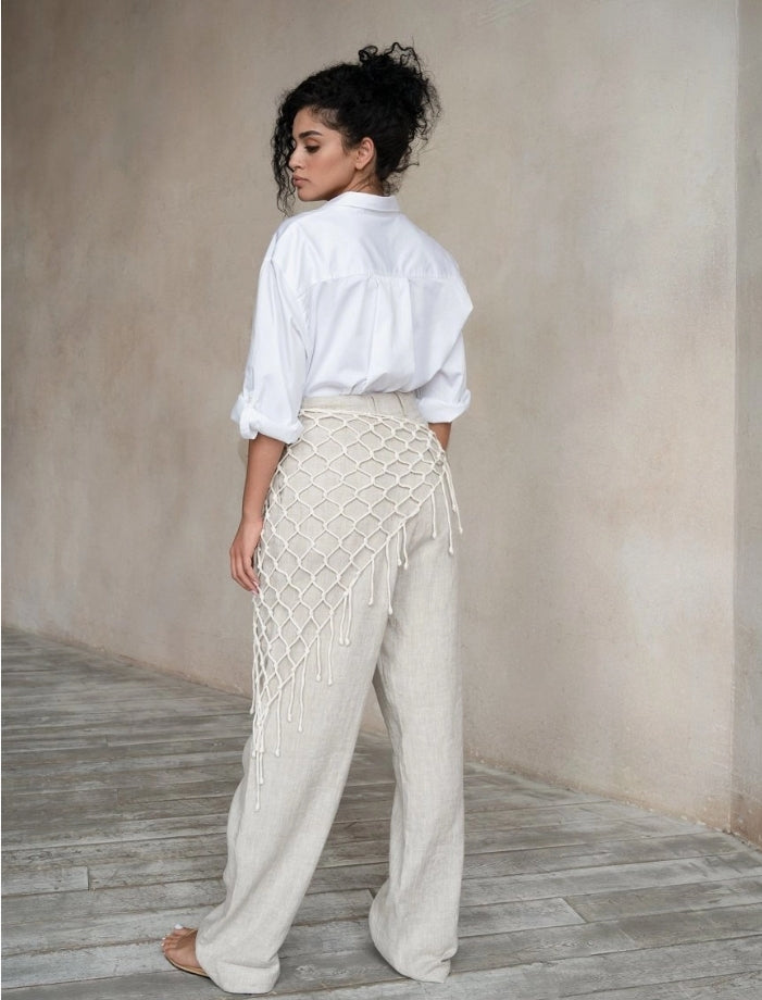 SKIN LIKE BUTTER & CO ~ LIFESTYLE - EASY ELEGANCE White cotton button down boyfriend shirt
