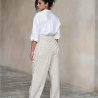 SKIN LIKE BUTTER & CO ~ LIFESTYLE - EASY ELEGANCE White cotton button down boyfriend shirt