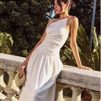 SKIN LIKE BUTTER & CO ~ LIFESTYLE - EASY ELEGANCE Essential Cream Linen Sundress