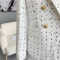 SKIN LIKE BUTTER & CO ~ LIFESTYLE - EASY ELEGANCE Essential Black and Cream Blazer