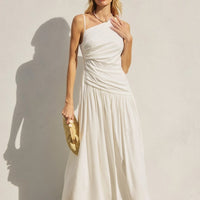 SKIN LIKE BUTTER & CO ~ LIFESTYLE - EASY ELEGANCE Essential Cream Linen Sundress