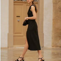 SKIN LIKE BUTTER & CO ~ LIFESTYLE - EASY ELEGANCE Essential Black Medi Heel Leather Pump
