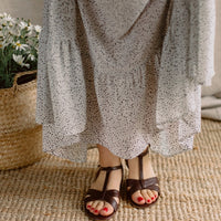 SKIN LIKE BUTTER & CO ~ LIFESTYLE - EASY ELEGANCE Essential Brown flat sandals