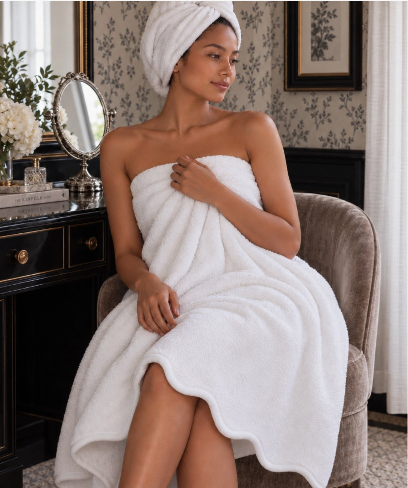Skin Like Butter & Co Lifestyle - Ultra Plush Combed Cotton Oversized Luxury Bath Sheets