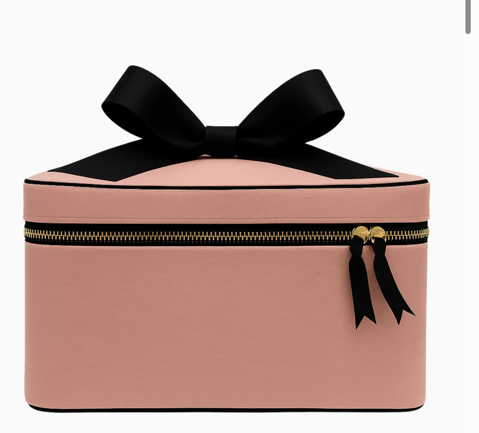 Skin Like Butter & Co boutique - Canvas Train Case by Bag - All