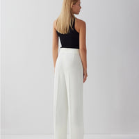 SKIN LIKE BUTTER & CO ~ LIFESTYLE - EASY ELEGANCE- Cream structured trouser