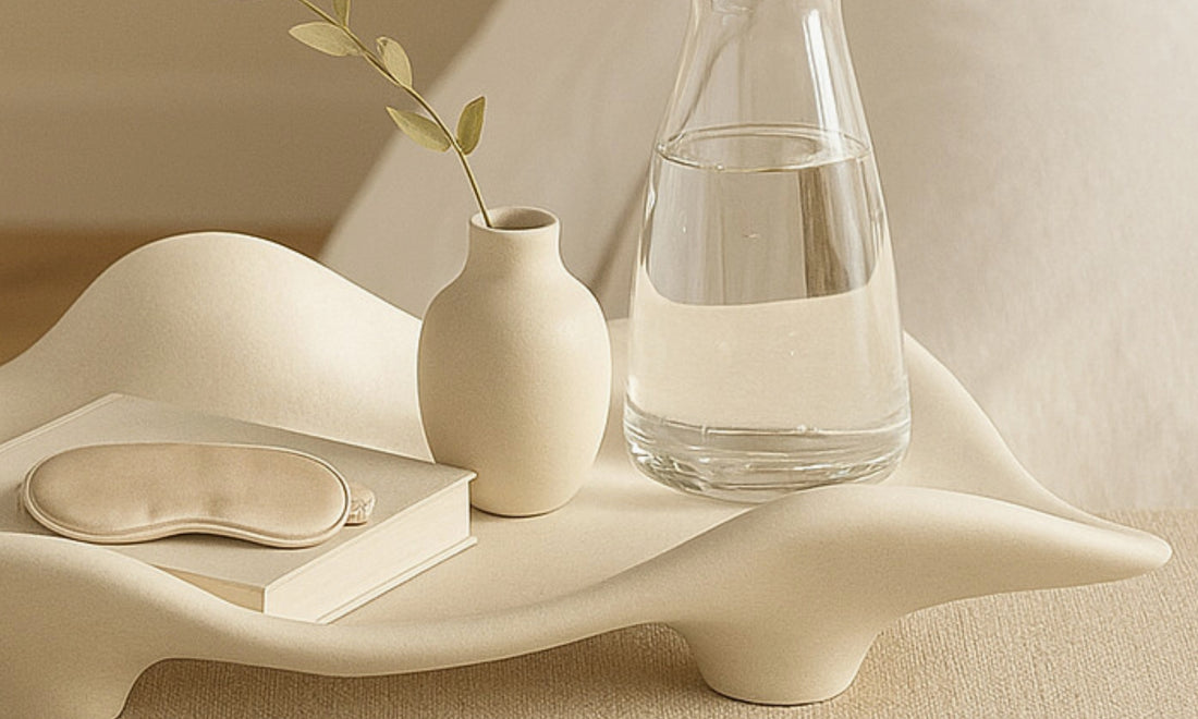 Skin Like Butter & Co boutique - Modern Organic perfume, and body butter organizer, console decor