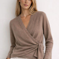 SKIN LIKE BUTTER & CO ~ LIFESTYLE - EASY ELEGANCE- Cashmere Wrap Sweater