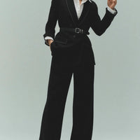 SKIN LIKE BUTTER & CO ~ LIFESTYLE - EASY ELEGANCE - Black Professional Boyfriend Blazer