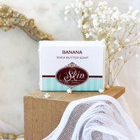 BANANA - Skin Like Butter - Shea Butter 4 oz Soap Bar