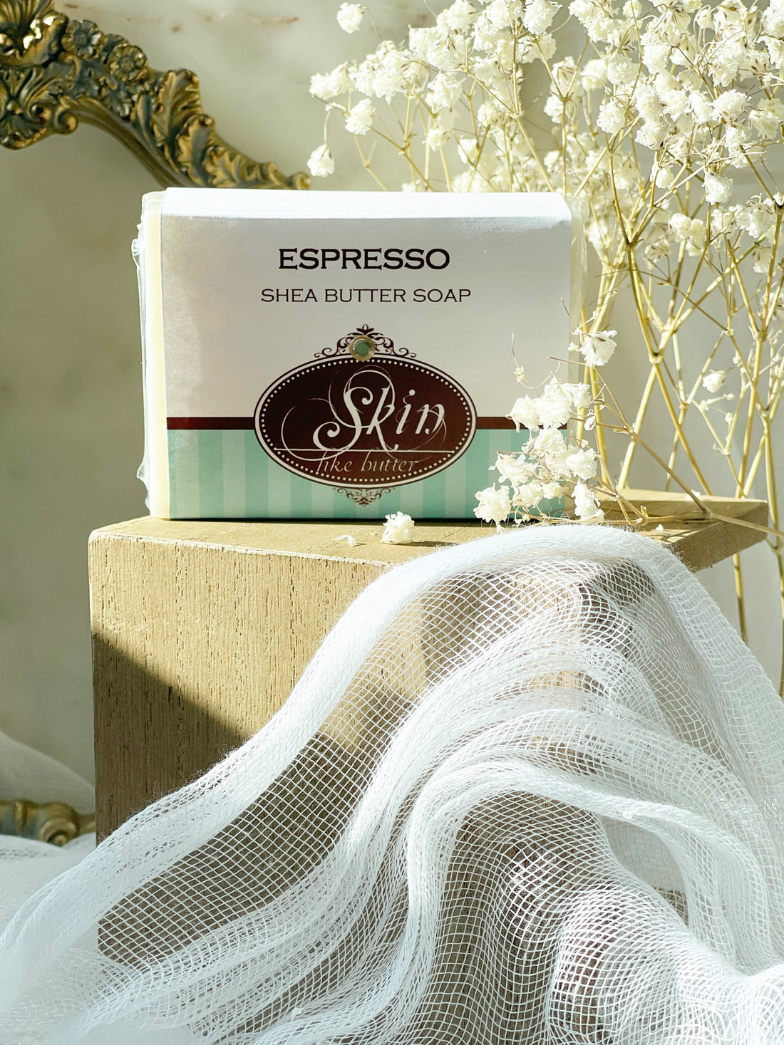 ESPRESSO- Skin Like Butter - Shea Butter 4 oz Soap Bar