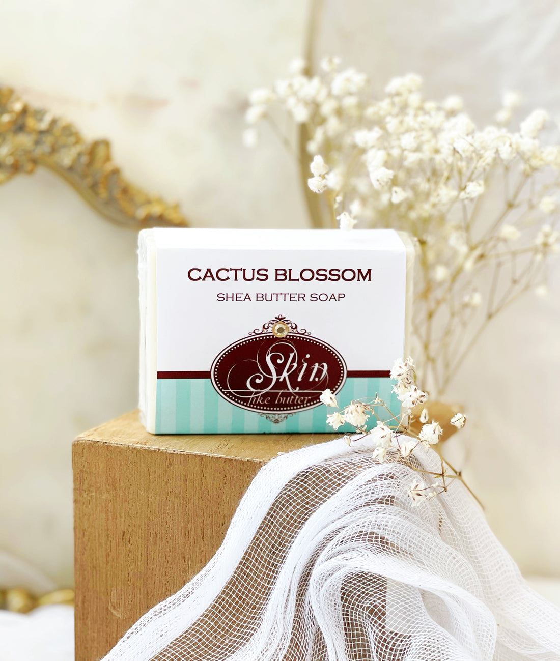 CACTUS FLOWER Skin Like Butter - Shea Butter 4 oz Soap Bar