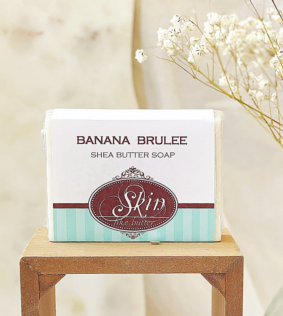BANANA BRULEE - Skin Like Butter - Shea Butter 4 oz Soap Bar