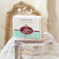 GREEN TEA - Skin Like Butter - Shea Butter 4 oz Soap Bar