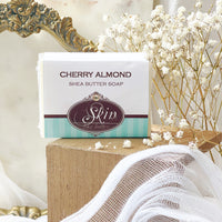 CHERRY ALMOND Skin Like Butter - Shea Butter 4 oz Soap Bar