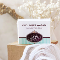 CUCUMBER WASABI - Skin Like Butter - Shea Butter 4 oz Soap Bar