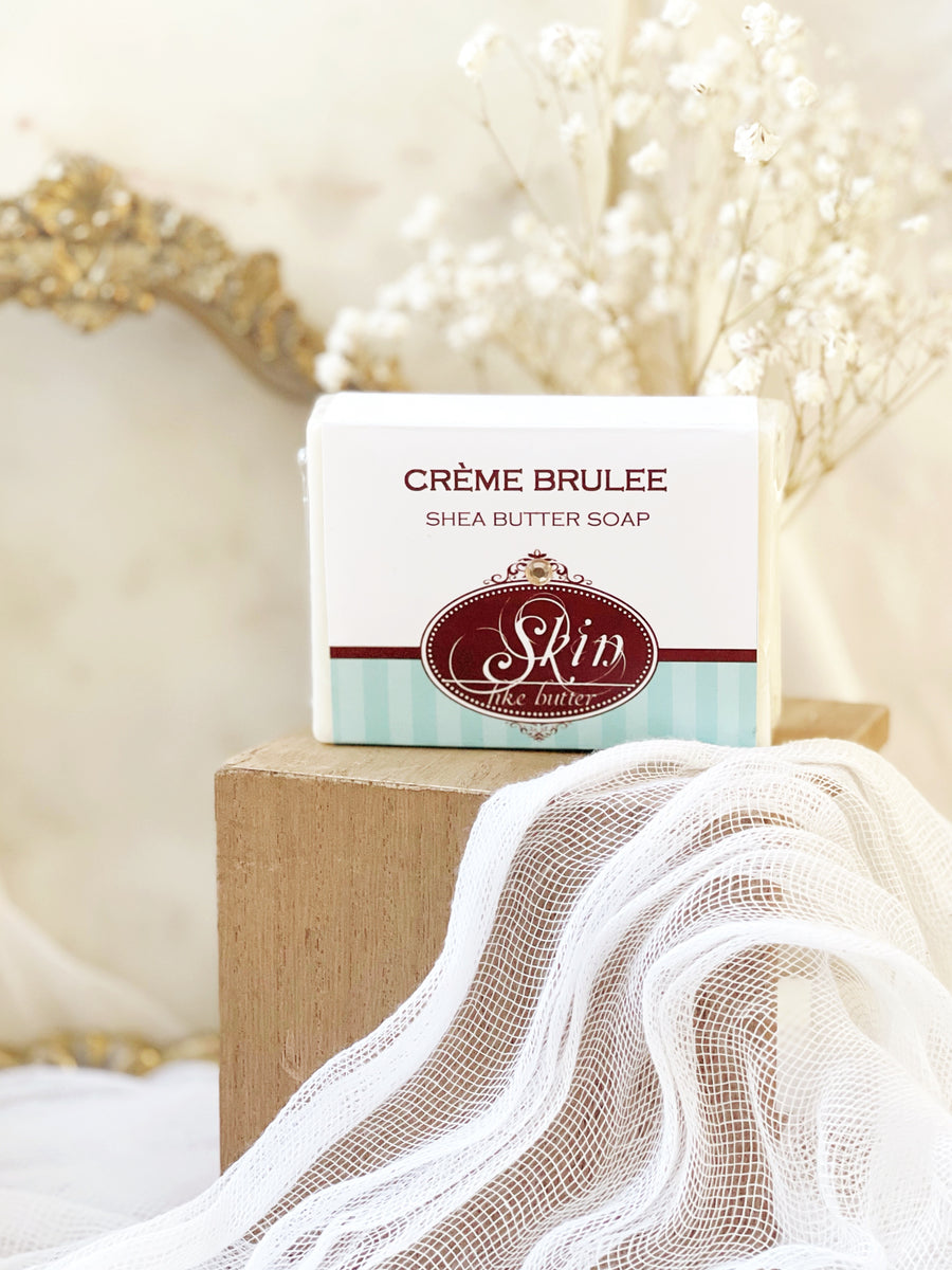 CREME BRULEE - Skin Like Butter - Shea Butter 4 oz Soap Bar
