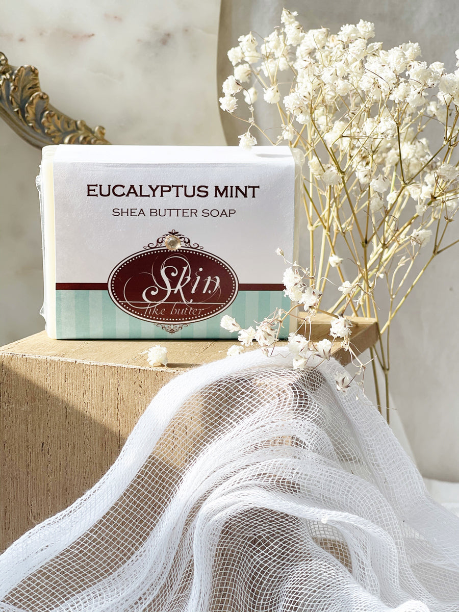 EUCALY MINT- Skin Like Butter - Shea Butter Soap
