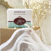 GINGER ALE - Skin Like Butter - Shea Butter 4 oz Soap Bar